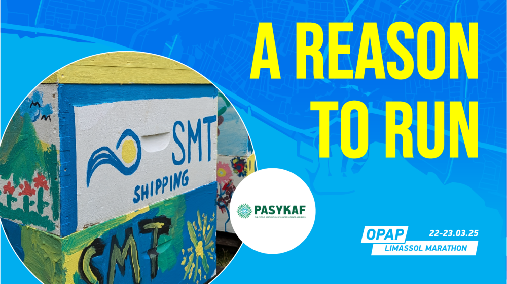 SMT Shipping Supports PASYKAF’s Mission at the OPAP Limassol Marathon 2025